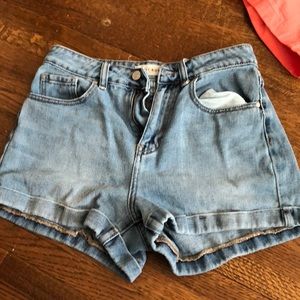 PacSun denim shorts